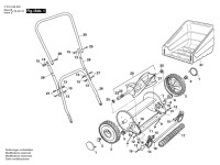 Qualcast F 016 L80 645 FOLBATE EASY 380 Motor FOLBATEEASY380 Spare Parts